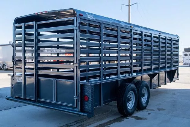 2018 Ranch King Trailers 24 Ft Stock Trailer in Seguin, TX | Trailer Trader