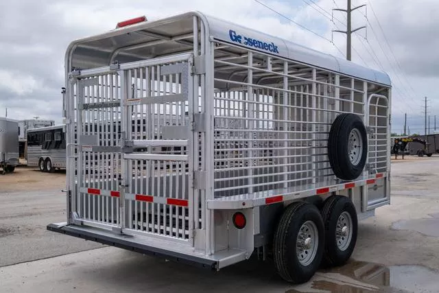 new Stock / Stock Combo Trailers Gooseneck  for sale, in Seguin, TX Thumbnail 4