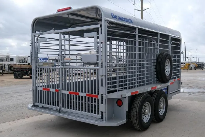 new Stock / Stock Combo Trailers Gooseneck  for sale, in Seguin, TX Thumbnail 4