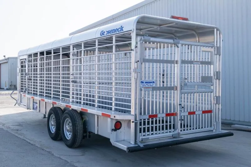 new Stock / Stock Combo Trailers Gooseneck  for sale, in Seguin, TX Thumbnail 3