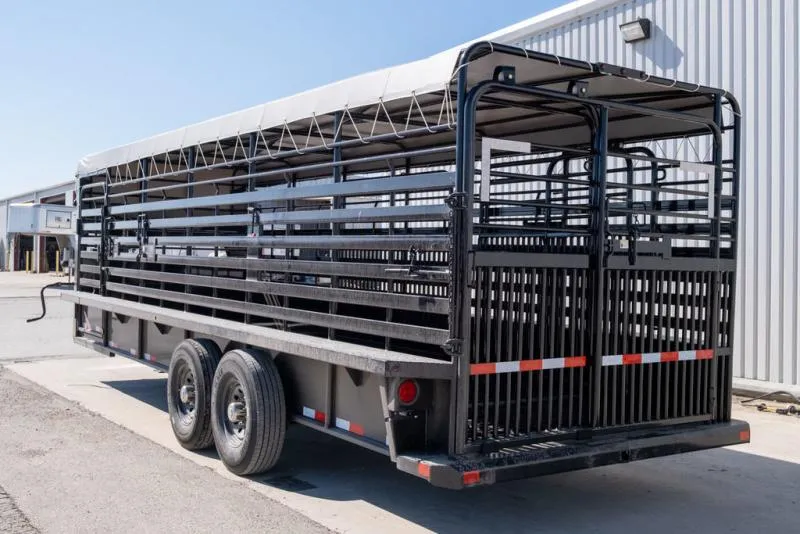 new Stock / Stock Combo Trailers Delco Trailers  for sale, in Seguin, TX Thumbnail 3