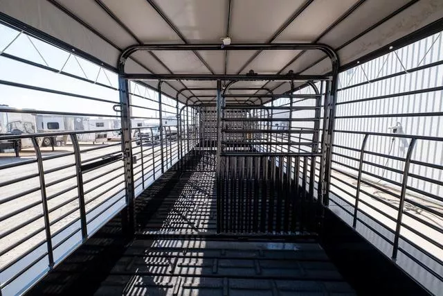 new Stock / Stock Combo Trailers Gooseneck  for sale, in Seguin, TX Thumbnail 14