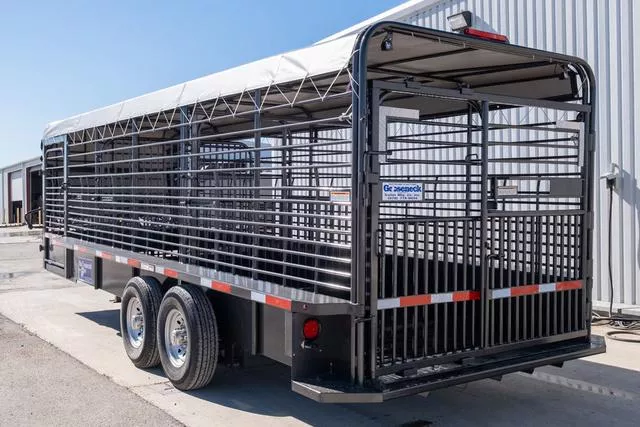 new Stock / Stock Combo Trailers Gooseneck  for sale, in Seguin, TX Thumbnail 3