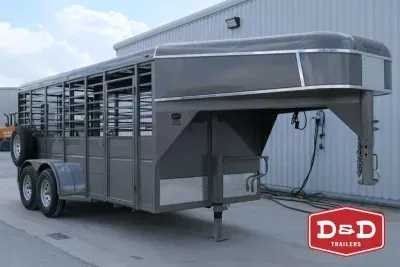 2026 Calico Trailers 16 Ft Stock Trailer 