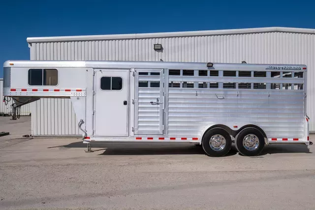 used Stock / Stock Combo Trailers Elite Trailers  for sale, in Seguin, TX Thumbnail 2