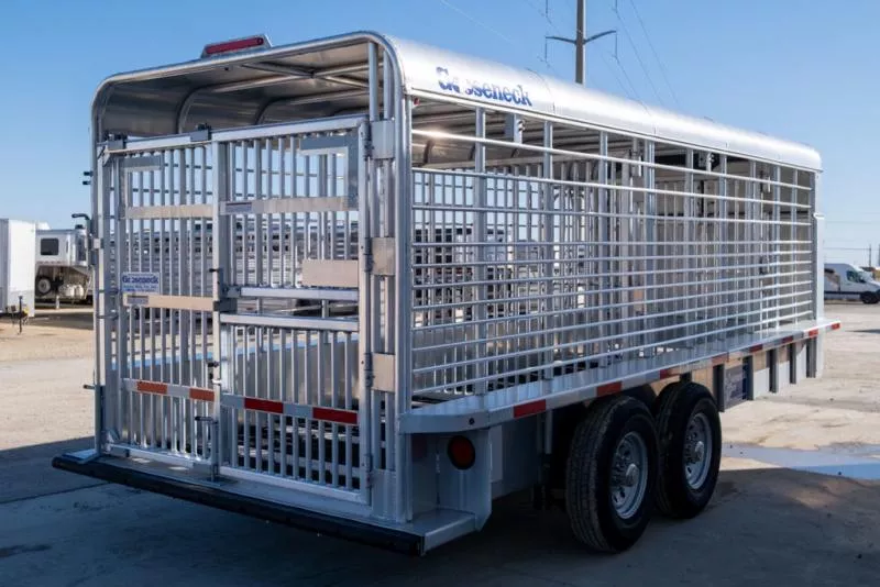 new Stock / Stock Combo Trailers Gooseneck  for sale, in Seguin, TX Thumbnail 4