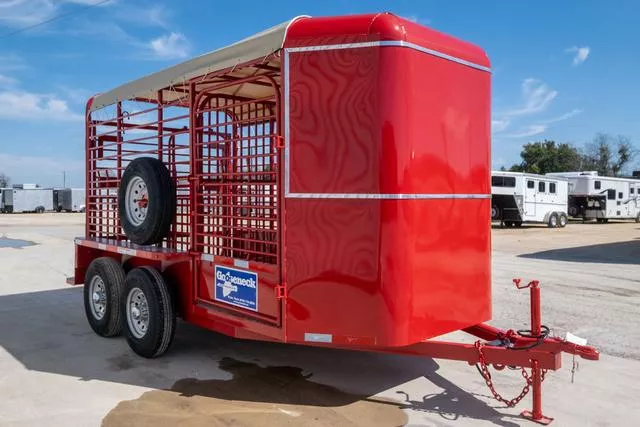 new Stock / Stock Combo Trailers Gooseneck  for sale, in Seguin, TX Thumbnail 5