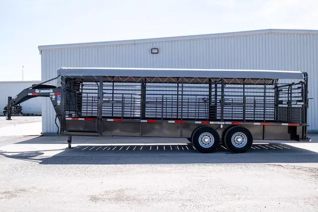new Stock / Stock Combo Trailers Gooseneck  for sale, in Seguin, TX Thumbnail 2