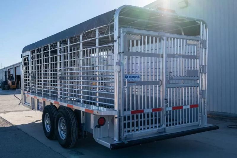 new Stock / Stock Combo Trailers Gooseneck  for sale, in Seguin, TX Thumbnail 3