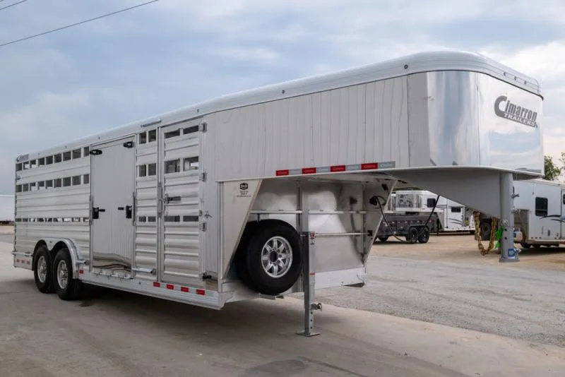 new Stock / Stock Combo Trailers Cimarron Trailers  for sale, in Seguin, TX Thumbnail 5