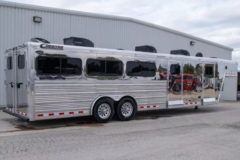 used Horse Trailers Cimarron Trailers  for sale, in Seguin, TX Thumbnail 3