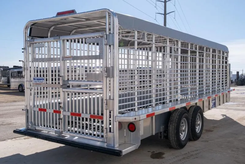 new Stock / Stock Combo Trailers Gooseneck  for sale, in Seguin, TX Thumbnail 5