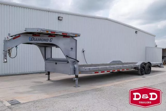 2023 Diamond C 30 Ft Equipment Trailer 