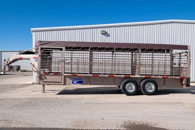 new Stock / Stock Combo Trailers Gooseneck  for sale, in Seguin, TX Thumbnail 2