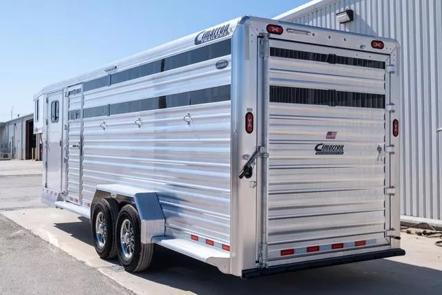 new Stock / Stock Combo Trailers Cimarron Trailers  for sale, in Seguin, TX Thumbnail 3