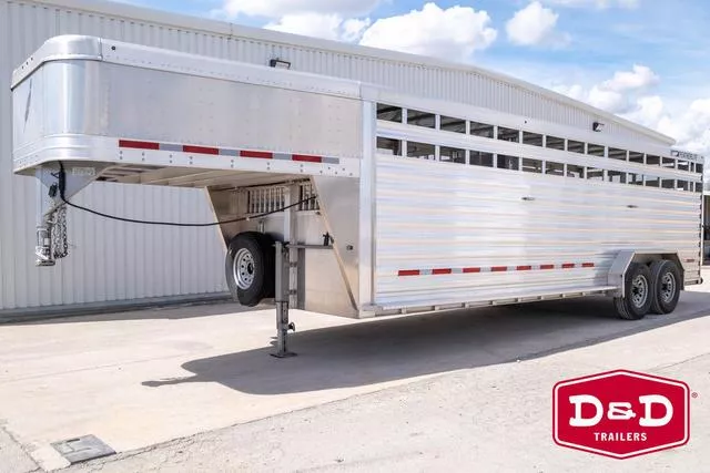 2024 Featherlite Trailers 24 Ft Stock Trailer 