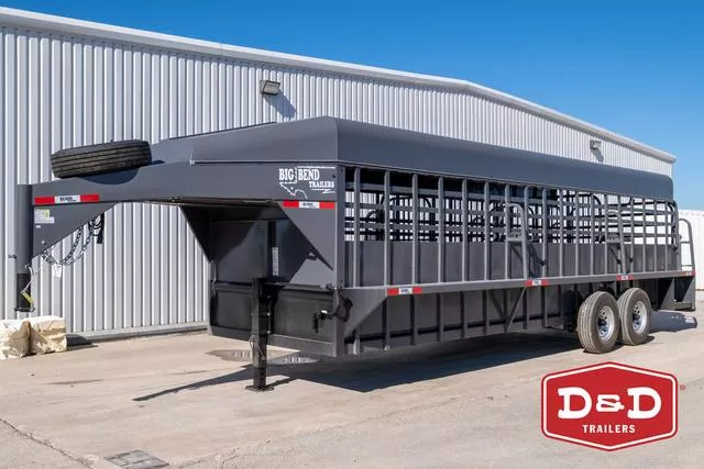2026 Big Bend Trailers 24 Ft Stock Trailer