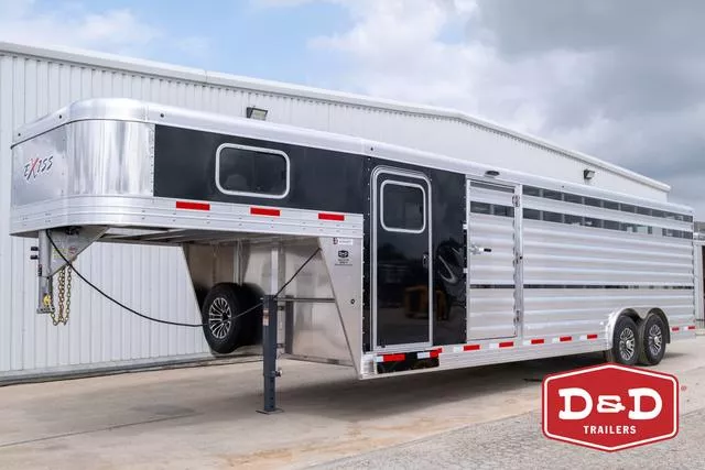 2025 Exiss 25 Ft Show Cattle Trailer 