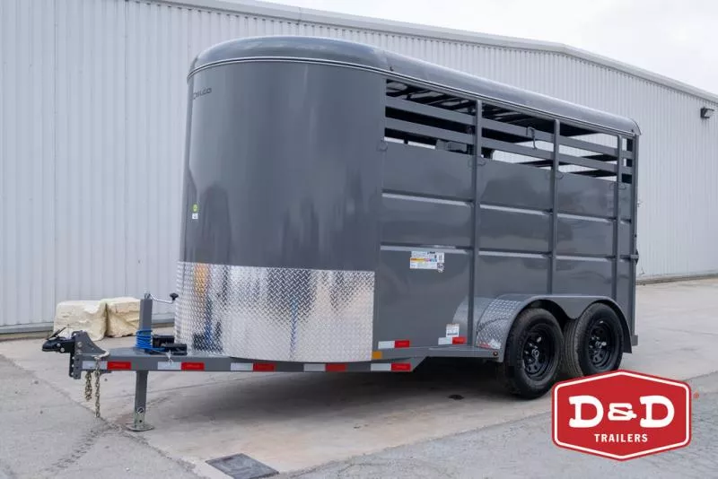 2026 Delco Trailers 2 Horse Steel Trailer 