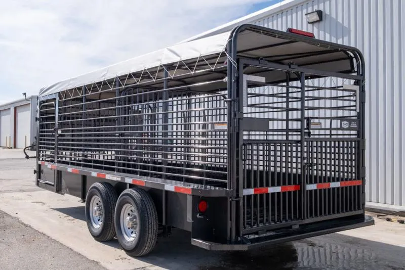 new Stock / Stock Combo Trailers Gooseneck  for sale, in Seguin, TX Thumbnail 3
