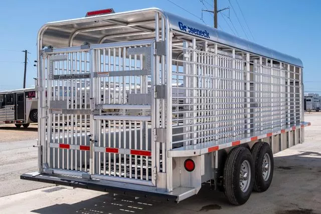 new Stock / Stock Combo Trailers Gooseneck  for sale, in Seguin, TX Thumbnail 4