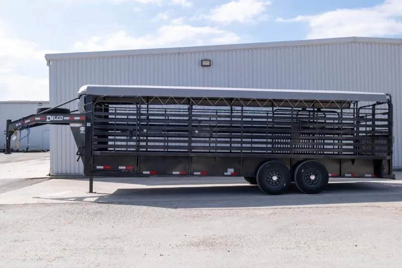 new Stock / Stock Combo Trailers Delco Trailers  for sale, in Seguin, TX Thumbnail 2