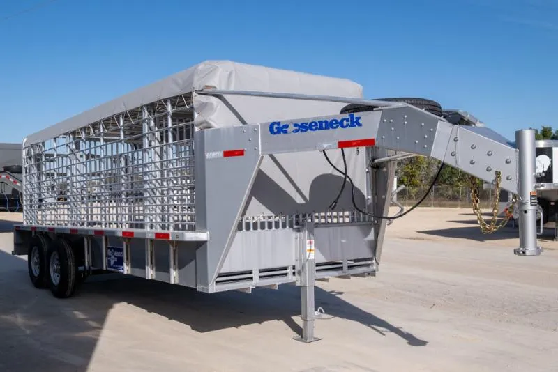 new Stock / Stock Combo Trailers Gooseneck  for sale, in Seguin, TX Thumbnail 5
