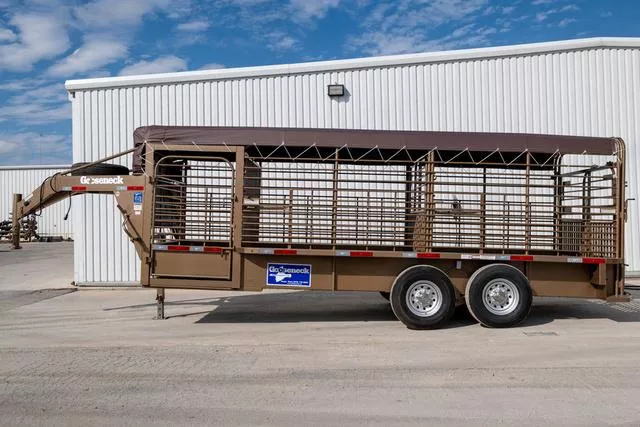 new Stock / Stock Combo Trailers Gooseneck  for sale, in Seguin, TX Thumbnail 2