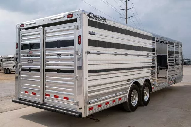 new Stock / Stock Combo Trailers Cimarron Trailers  for sale, in Seguin, TX Thumbnail 4