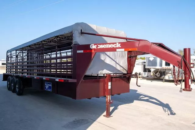 used Stock / Stock Combo Trailers Gooseneck  for sale, in Seguin, TX Thumbnail 5