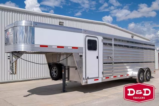 2026 Exiss 10 Pen Express Low Pro Trailer 