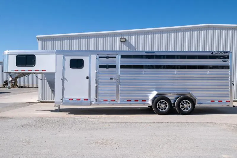 new Stock / Stock Combo Trailers Cimarron Trailers  for sale, in Seguin, TX Thumbnail 2