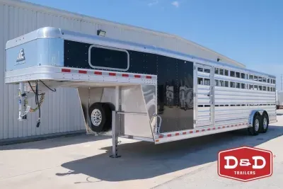 2027 Elite Trailers 28 Ft Show Cattle Trailer