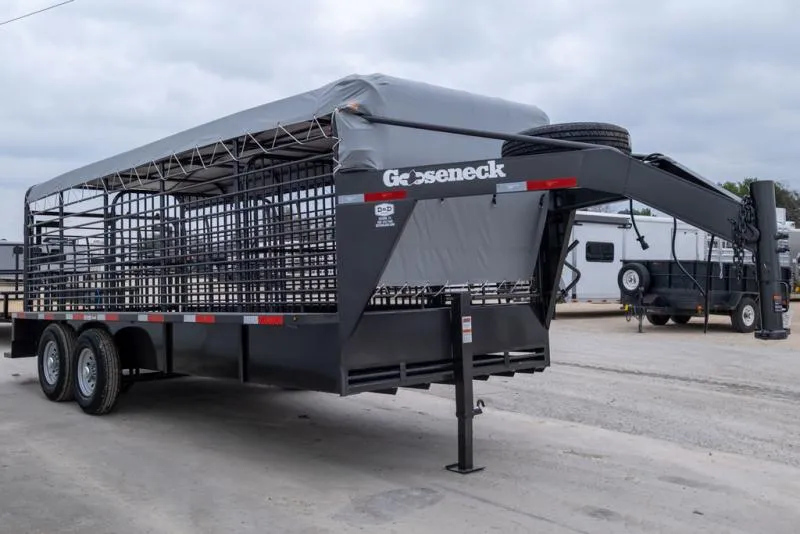 new Stock / Stock Combo Trailers Gooseneck  for sale, in Seguin, TX Thumbnail 5
