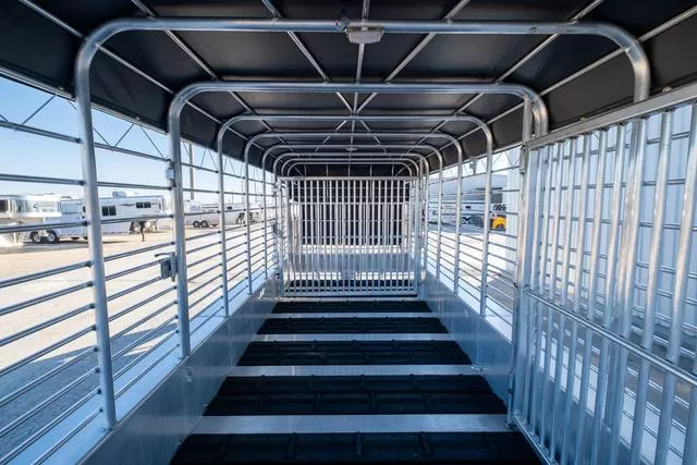 new Stock / Stock Combo Trailers Gooseneck  for sale, in Seguin, TX Thumbnail 14