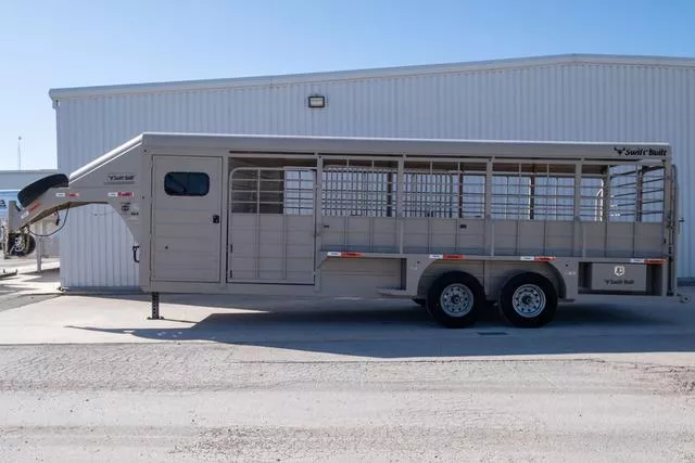 used Stock / Stock Combo Trailers Swift Built Trailers  for sale, in Seguin, TX Thumbnail 2