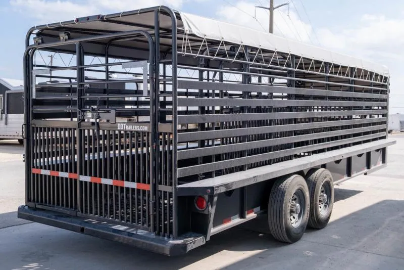 new Stock / Stock Combo Trailers Delco Trailers  for sale, in Seguin, TX Thumbnail 4