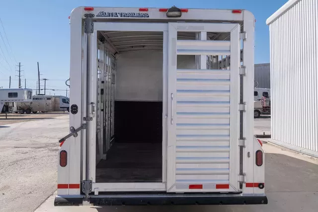 used Stock / Stock Combo Trailers Elite Trailers  for sale, in Seguin, TX Thumbnail 17