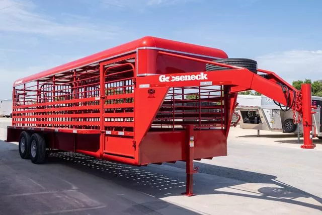 new Stock / Stock Combo Trailers Gooseneck  for sale, in Seguin, TX Thumbnail 5