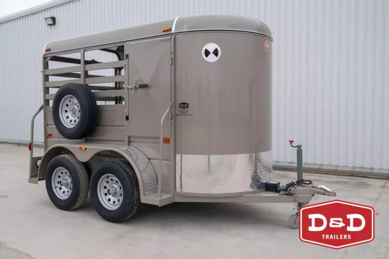 2025 W-W Trailers 10 Ft All Around Stock Trailer 