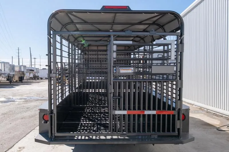 new Stock / Stock Combo Trailers Gooseneck  for sale, in Seguin, TX Thumbnail 11