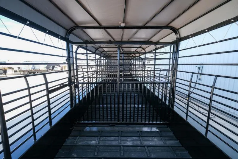 new Stock / Stock Combo Trailers Gooseneck  for sale, in Seguin, TX Thumbnail 13