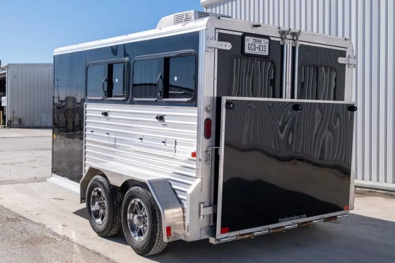 used Horse Trailers Frontier Trailers  for sale, in Seguin, TX Thumbnail 3