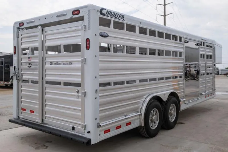 new Stock / Stock Combo Trailers Cimarron Trailers  for sale, in Seguin, TX Thumbnail 4