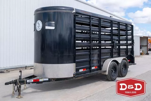 2023 Amacsa 16 Ft Stock Trailer 