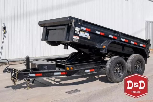 2020 Delco Trailers 10 Ft Dump Trailer 