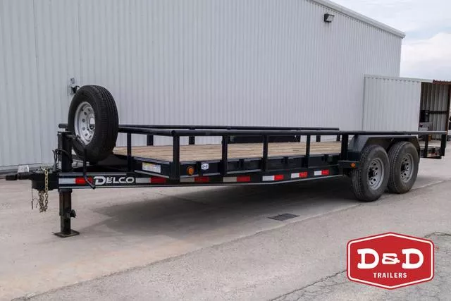 2021 Delco Trailers 20 Ft Utility Trailer 