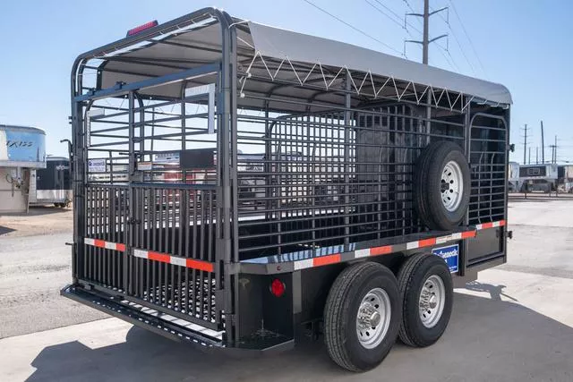 new Stock / Stock Combo Trailers Gooseneck  for sale, in Seguin, TX Thumbnail 8