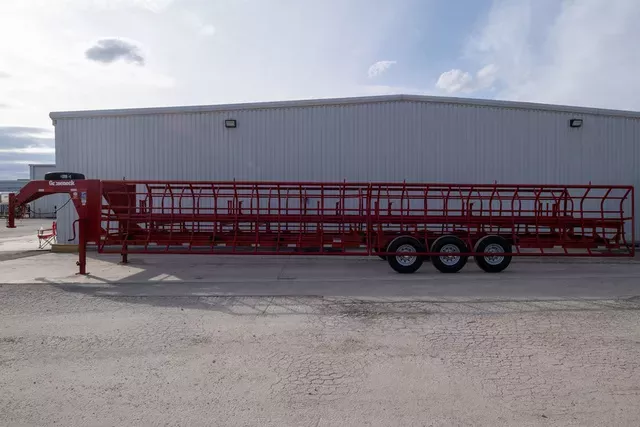 new Stock / Stock Combo Trailers Gooseneck  for sale, in Seguin, TX Thumbnail 2