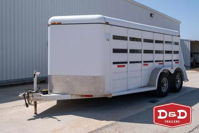 2009 W-W Trailers 6 Pen Low Pro Trailer 